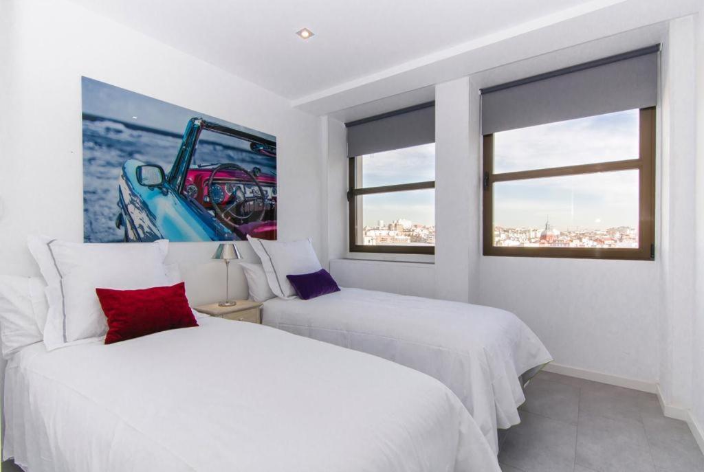 Apartamento Plaza España&Gran Via 2BD 1BTH Madrid Exterior foto